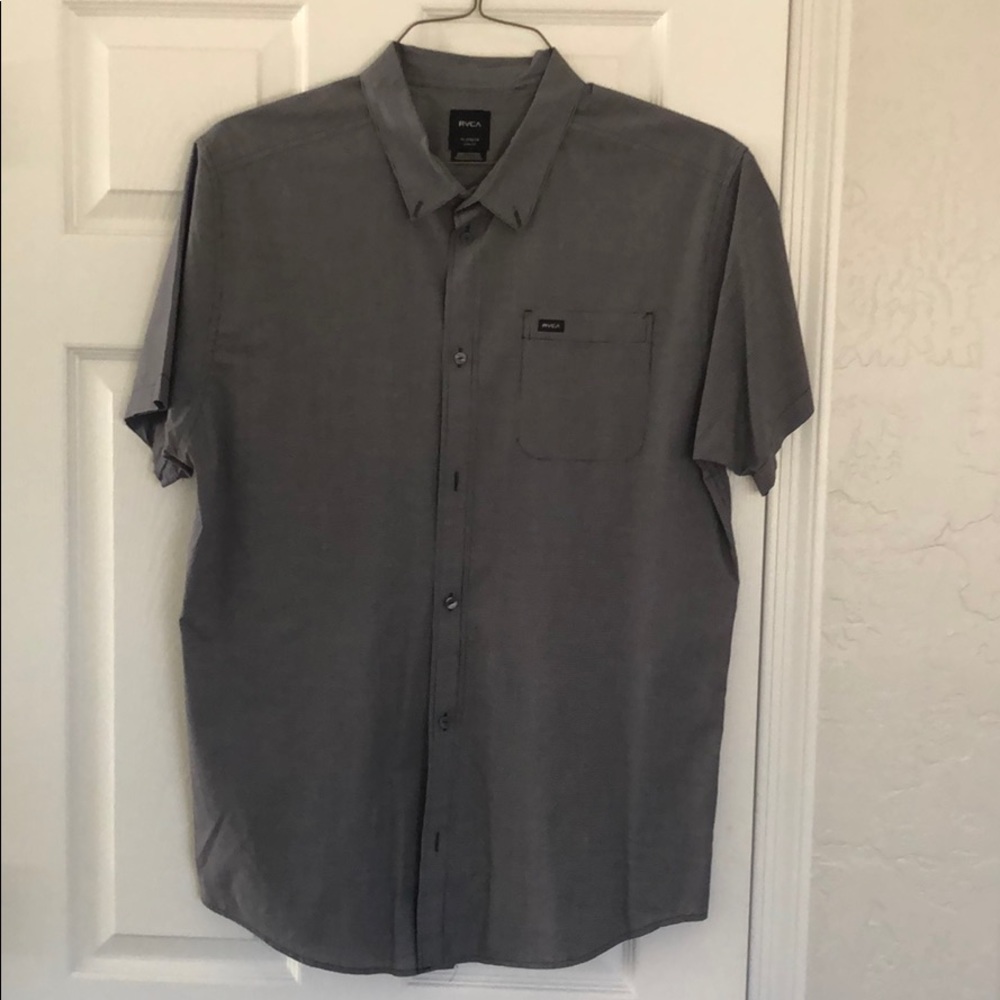 RVCA Slim Fit Button Down